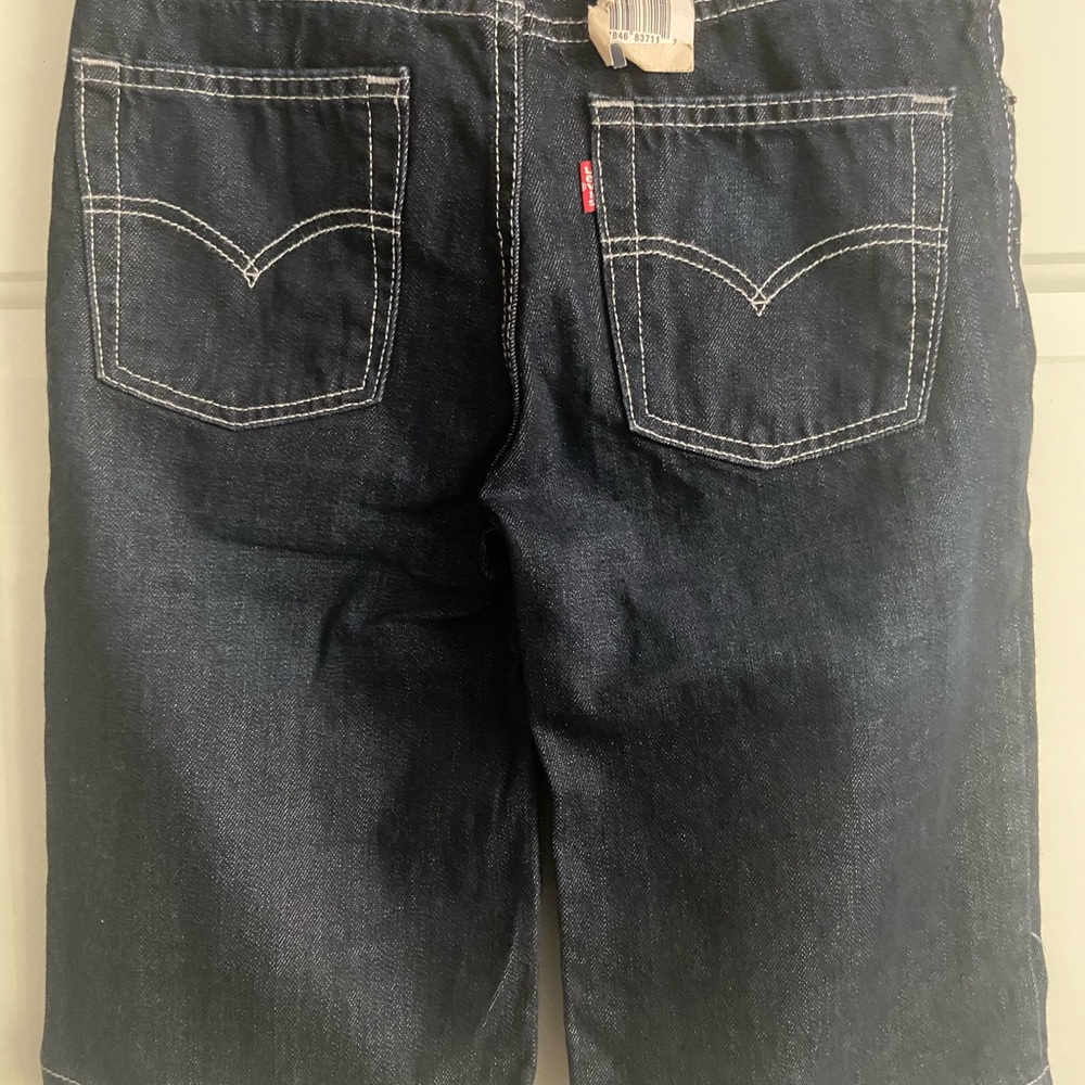 Levi's Men's Indigo Straight Jeans - Picture 2 of 3